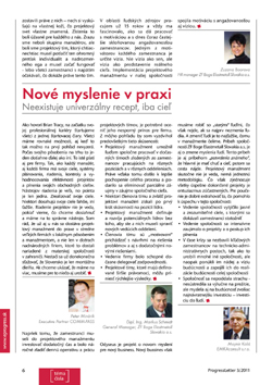 Prax potrebuje projektový manažment